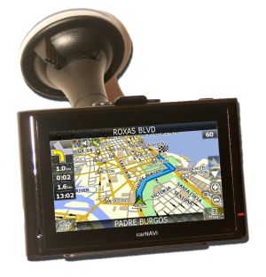 carNAVi PRO BT with car holder